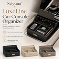 Nelyvora™ LuxeLine Car Console Organizer