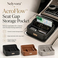 Nelyvora™ AeroFlow Seat Gap Storage Pocket