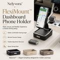 Nelyvora™ FlexiMount Dashboard Phone Holder