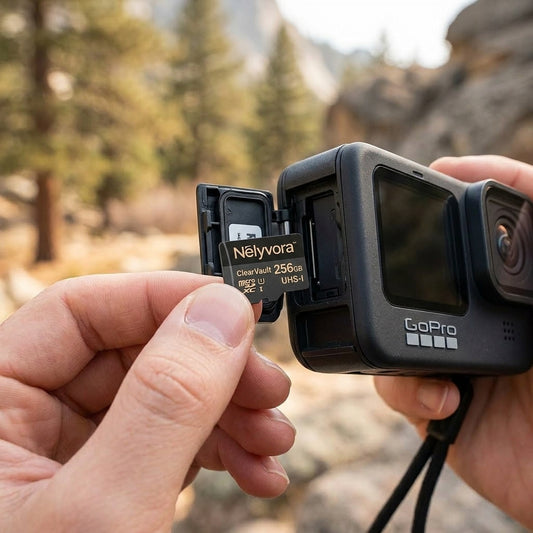 Nelyvora™ ClearVault 256GB Portable Memory Card