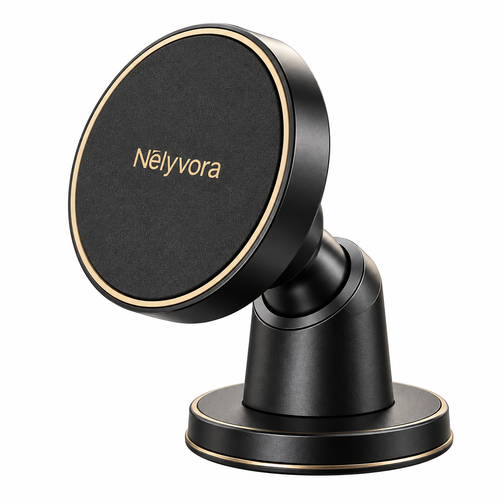 Nelyvora™ OrbitGrip 360° Magnetic Car Phone Mount