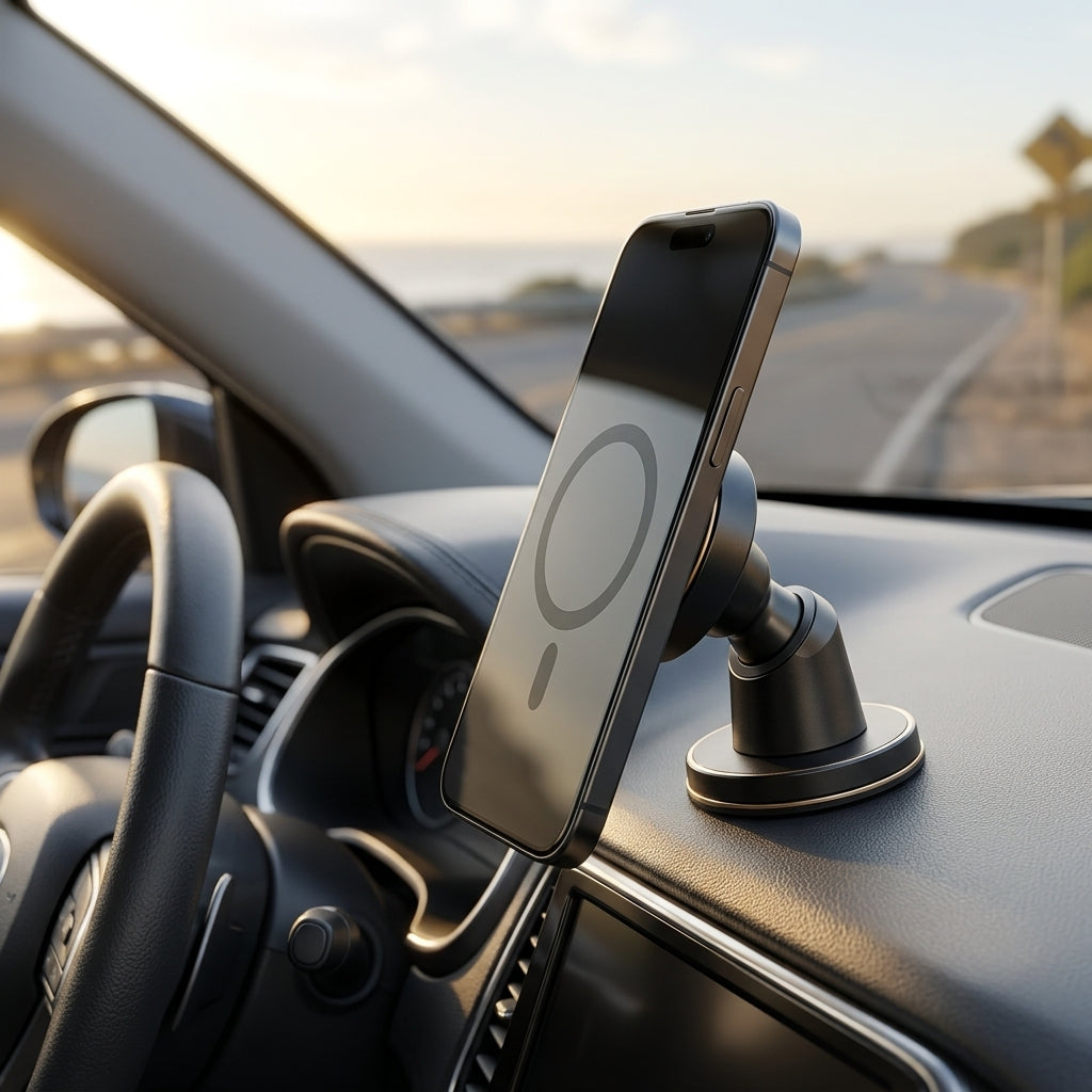 Nelyvora™ OrbitGrip 360° Magnetic Car Phone Mount