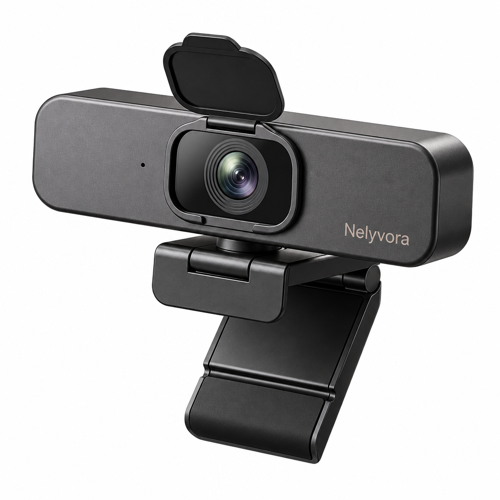 Nelyvora™ FrameLume 2K Autofocus USB Webcam