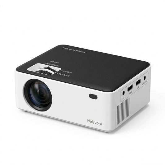 Nelyvora™ NovaCast 1080P Portable Mini Projector